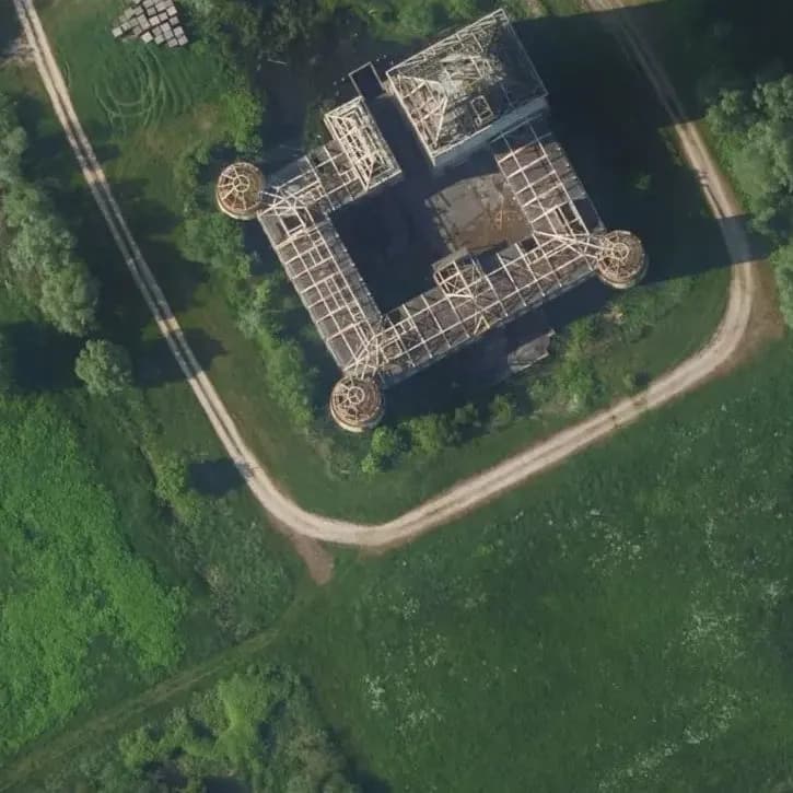 Verlaten kasteel