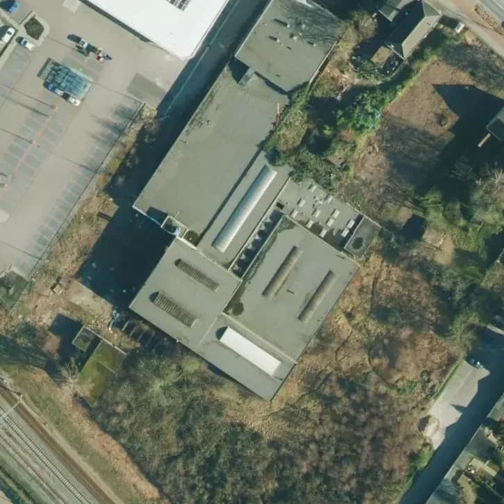 Verlaten Bedrijfterrein