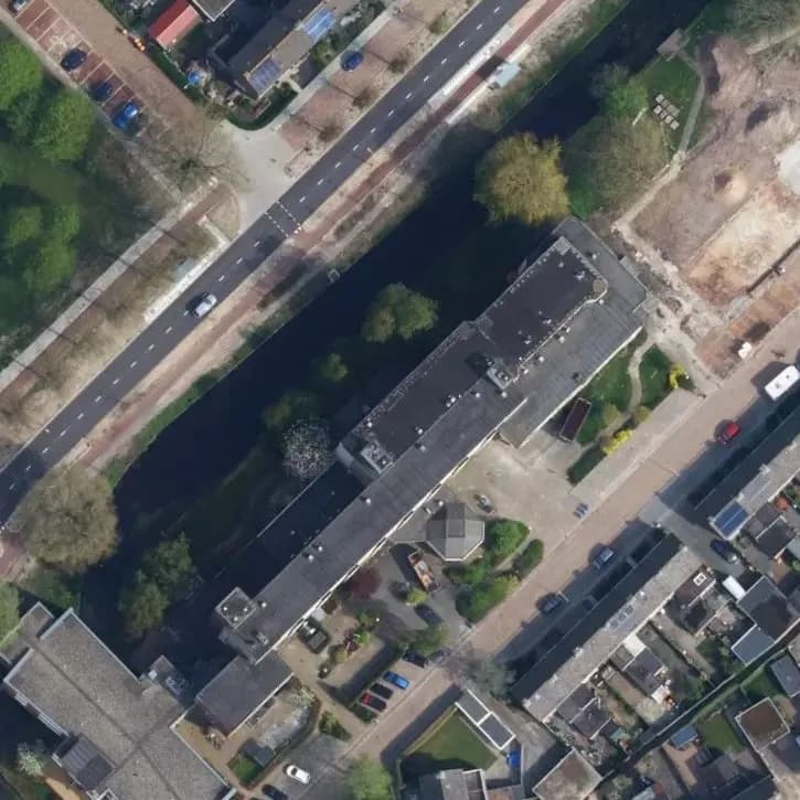 Verlaten Flatgebouw