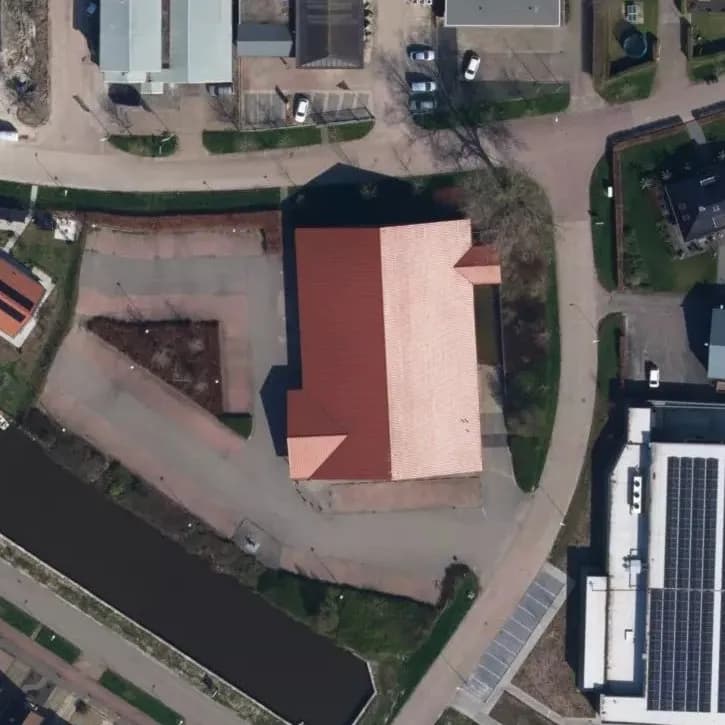 Verlaten Aldi Supermarkt