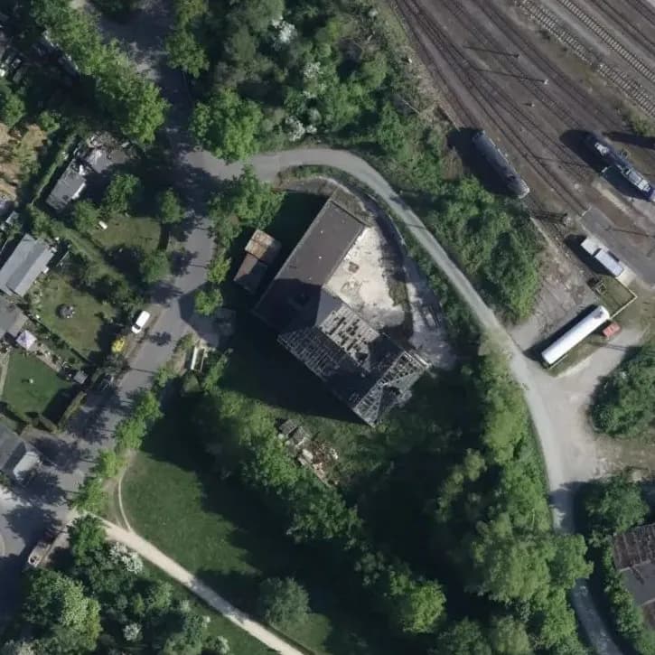 Verlaten Spoorhuis	